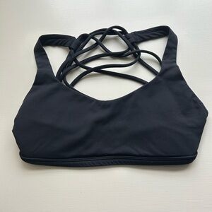 Lululemon Black Strappy Women's Bralette